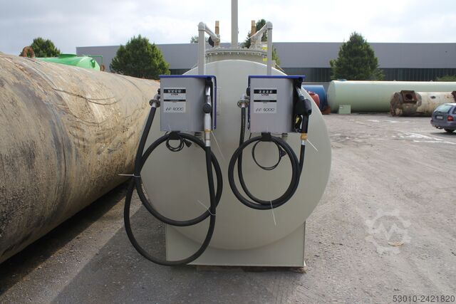 Estação de enchimento do depósito de gasóleo