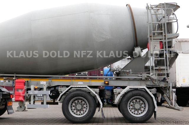 Semirremolque  Louault SR 24 Liebherr  Betonmischer Lenkachse 