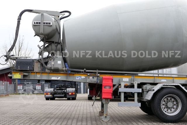 Félpótkocsi Louault SR 24 Liebherr Betonmischer Lenkachse