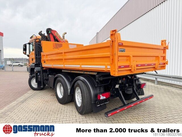 Kiepwagen MAN TGS 28.400 6X4-4 BL, Lenk-/Lift,