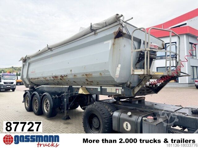 Kippers oplegger Schwarzmüller K-Serie Kippauflieger, Stahlmulde ca. 27m³,