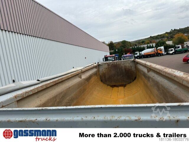 Kippers oplegger Schwarzmüller K-Serie Kippauflieger, Stahlmulde ca. 27m³,