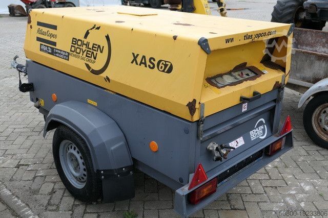Andere ATLAS_COPCO XAS 67, Kompressor, Deutz, Wenig Std., TOP