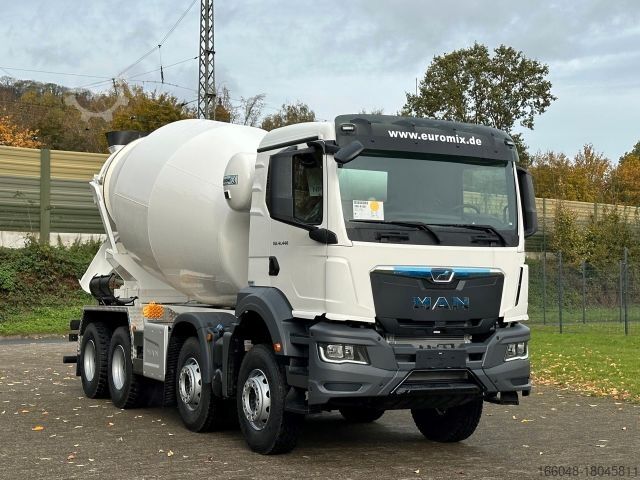 Betonmixer vrachtwagen MAN TGS 41.440 8x4 /Euro6e Euromix EM 10 L
