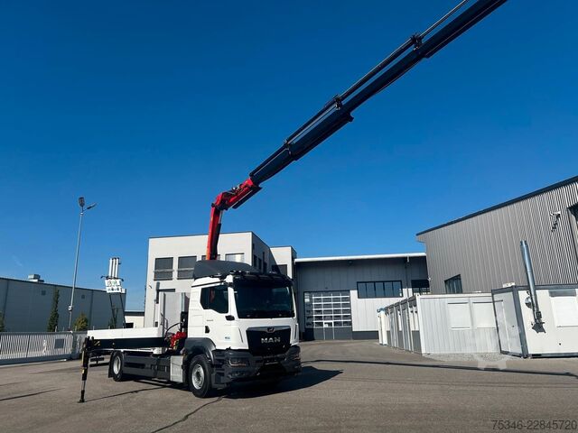 Macara montată pe camion MAN TGS 18.470 BL/ PK 14.502 /17m/Prit. 6,20m/ 9 tkm