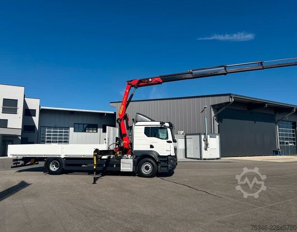 Macara montată pe camion MAN TGS 18.470 BL/ PK 14.502 /17m/Prit. 6,20m/ 9 tkm