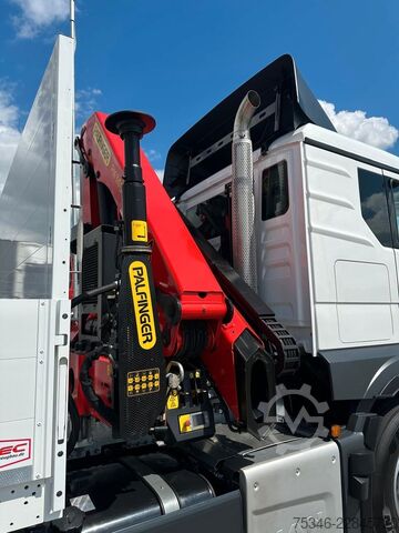 Macara montată pe camion MAN TGS 18.470 BL/ PK 14.502 /17m/Prit. 6,20m/ 9 tkm