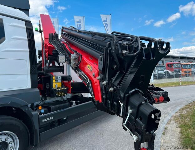Macara montată pe camion MAN TGS 18.470 BL/ PK 14.502 /17m/Prit. 6,20m/ 9 tkm
