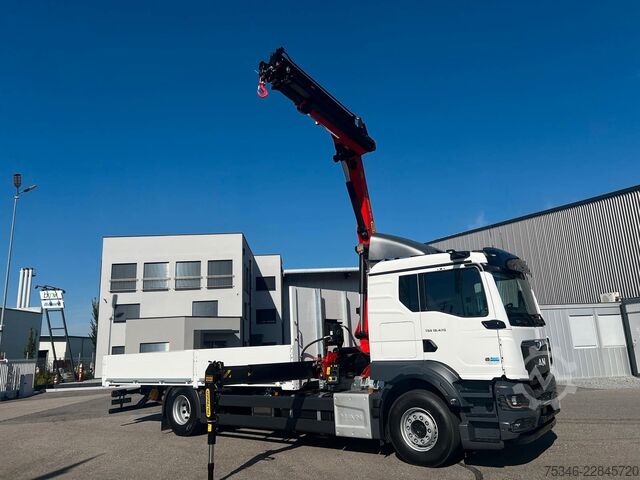 Macara montată pe camion MAN TGS 18.470 BL/ PK 14.502 /17m/Prit. 6,20m/ 9 tkm