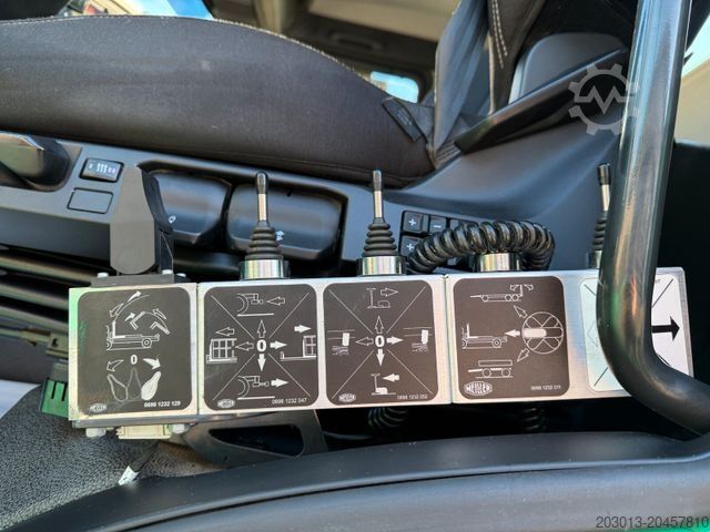 Haakarm vrachtwagen MAN 28.480 6x4 Abrollkipper Meiller Tectrum RS21.65