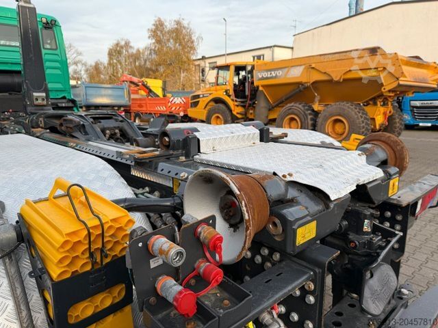 Autocamion cu cârlig pentru containere MAN 28.480 6x4 Abrollkipper Meiller Tectrum RS21.65