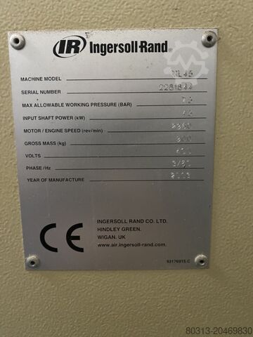 βιδωτό συμπιεστή INGERSOLL RAND ML45