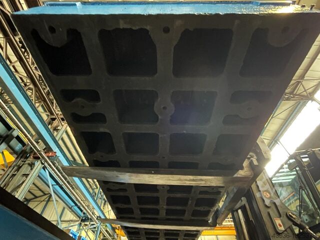 Klemplaat 6000 x 2000 x 510 mm Stolle