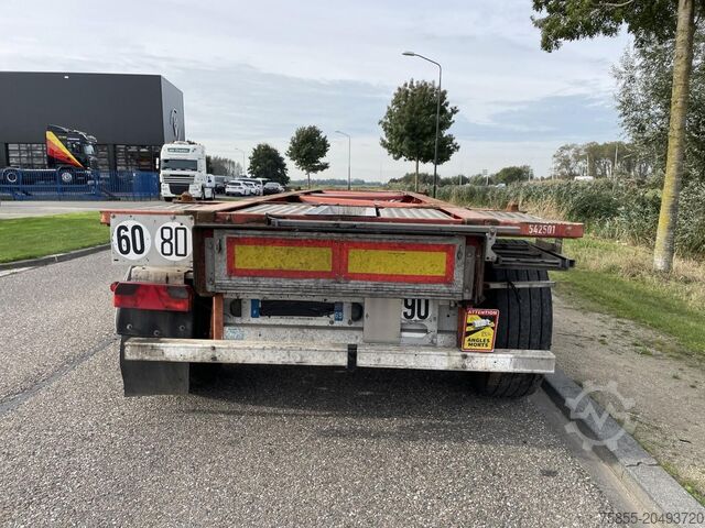 Container transport Van Hool Tankcontainerchassis 20 FT Chassis / ADR / BPW ...