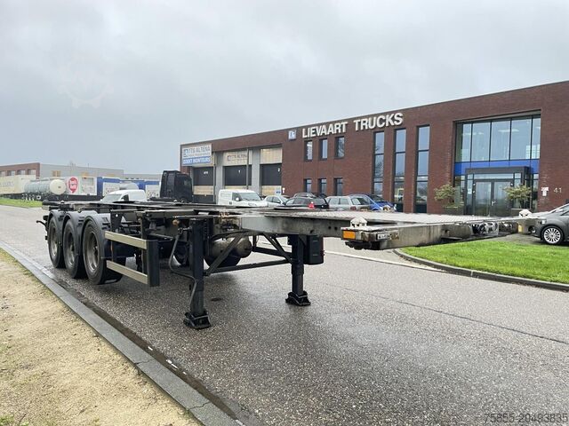 Containertransport Groenewegen 30CC-14-27 20/30 FT Tank / ADR / Lift-Axle / NL...
