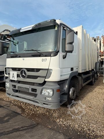 Müllwagen MERCEDES-BENZ Actros 2532 6x2 MP3 Faun Power Press 524
