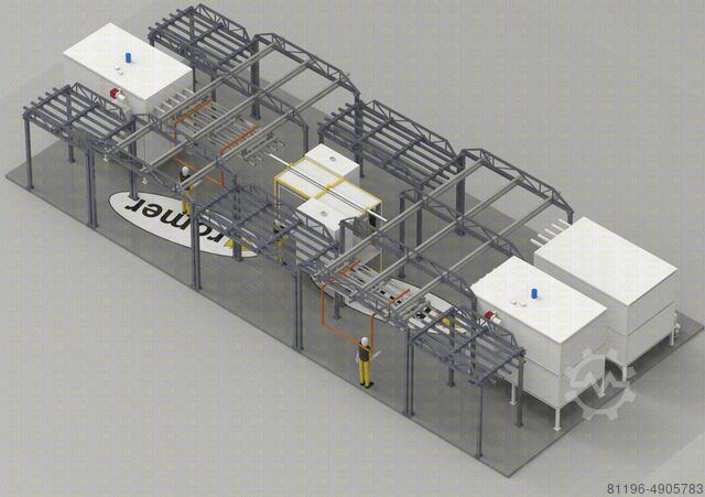 Verfautomatisch, hybride, handmatig ROMER / Catalog prices Power&free, poprzeczny krzyżowy,łańcuch