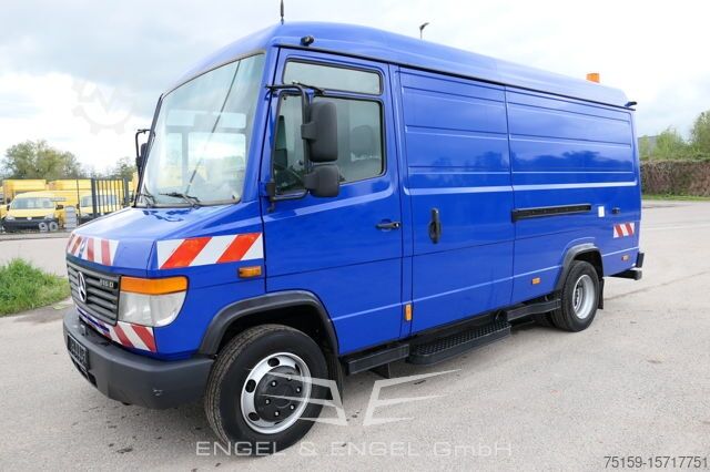 Saugwagen mercedes-benz Vario 816 D Kanalinspektion Kanal TV Standheizung