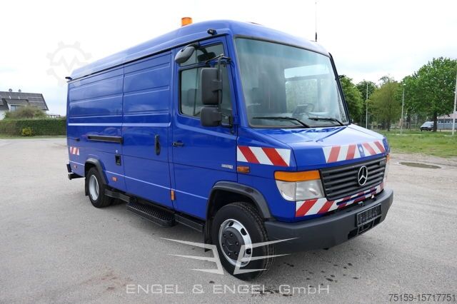 Saugwagen mercedes-benz Vario 816 D Kanalinspektion Kanal TV Standheizung