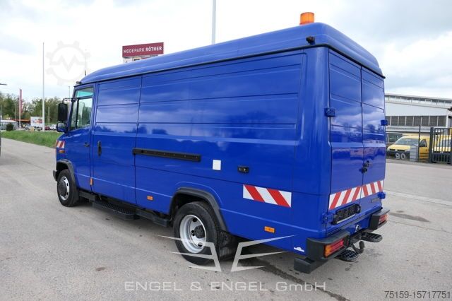Saugwagen mercedes-benz Vario 816 D Kanalinspektion Kanal TV Standheizung