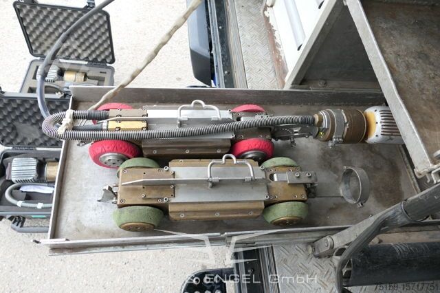 Saugwagen mercedes-benz Vario 816 D Kanalinspektion Kanal TV Standheizung