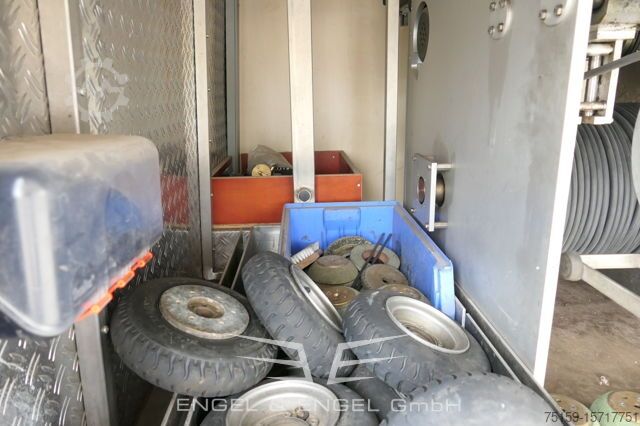 Saugwagen mercedes-benz Vario 816 D Kanalinspektion Kanal TV Standheizung