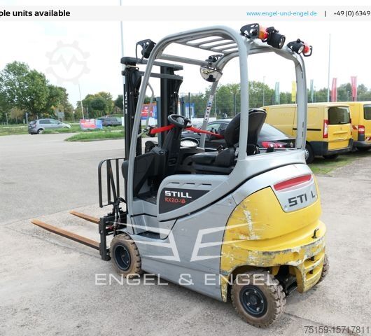 Ön yükleyici forklift still RX 20-18P/H 4-RAD Lange Gabeln