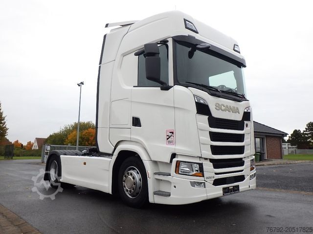 Tracteur routier standard SCANIA S 500 A New/Ret/PTO/2xTank/Spoiler/Navi /Standkl