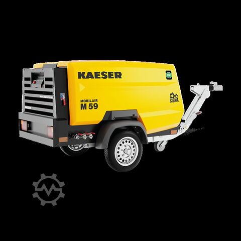 Kaeser kompresor M 59 PE - brzděný - rok výroby 2023 Kaeser M 59 PE - gebremst