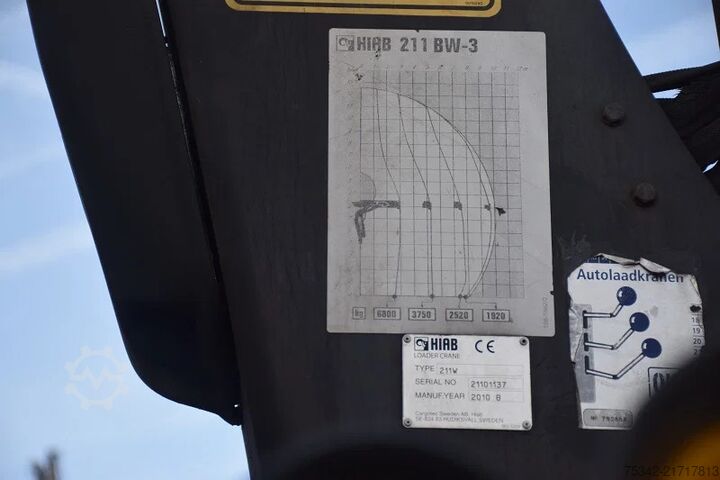 Platforma za učitavanje DAF CF 75.250