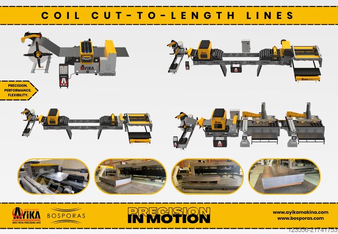 Boy Kesme Hattı 2-3 mm | 4 ve 15 Ton BOSPORAS MACHINERY | AYIKA 15-4-2-3 BM-CTL