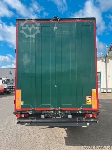 LKW mit Getränkeaufbau MERCEDES-BENZ 2545 LL 6x2/4 Koffer Doppelstock LBW Giga