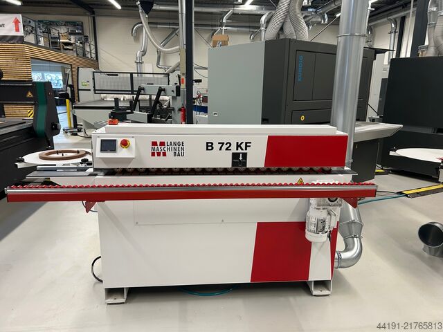 Lemování hran se spárou Lange Maschinenbau B 72 KF