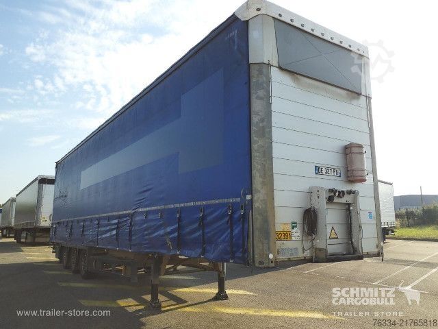Semirimorchio con telone Schmitz Cargobull Semitrailer Curtainsider Mega