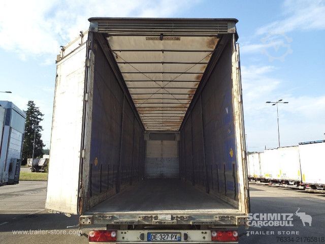 Semirimorchio con telone Schmitz Cargobull Semitrailer Curtainsider Mega