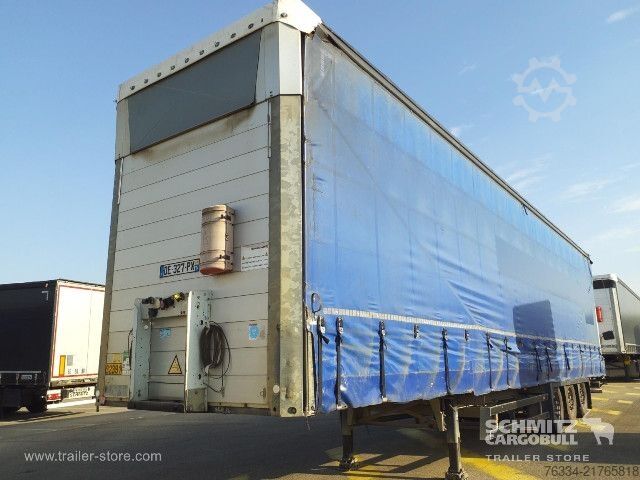 Semirimorchio con telone Schmitz Cargobull Semitrailer Curtainsider Mega