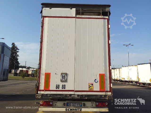 Semirimorchio con telone Schmitz Cargobull Semitrailer Curtainsider Mega