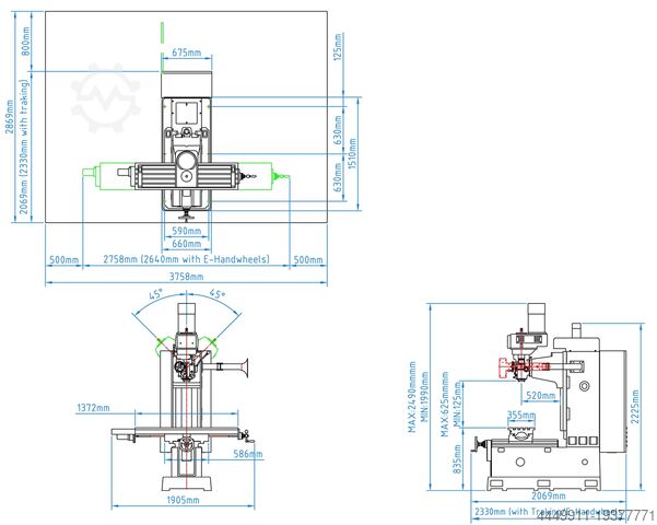 Cnc marógép XYZ Machine Tools RMX3500