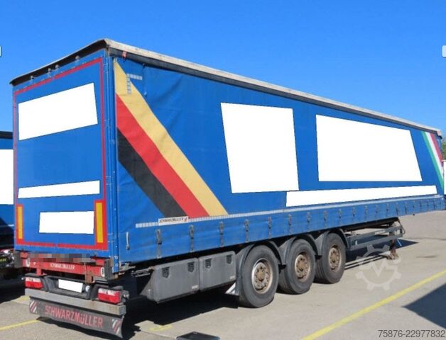 Brandalı açık yarı römork SCHWARZMÜLLER J-SERIE