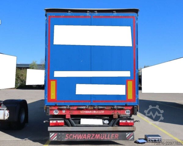 Brandalı açık yarı römork SCHWARZMÜLLER J-SERIE