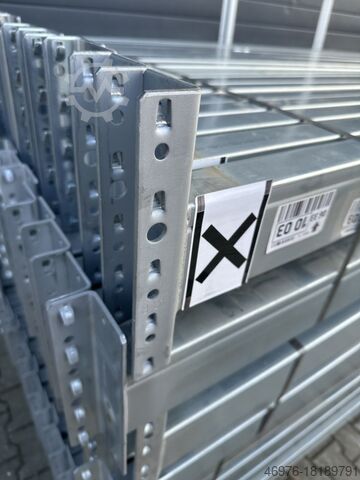 Magazyn wysokiego składowania Trawers regałów paletowych Dexion P90 / lichte Weite: 2.700 mm / Kastenprofil: 100 x 50 mm