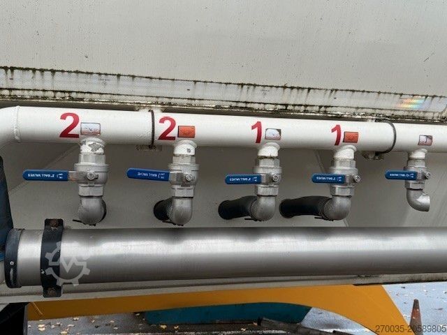 Ημιρυμουλκούμενο σιλο  ANDOR 3-Achs Silo 3 Kammer+ALU+38.000l+SAF