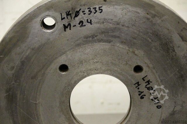 Chuck-flens unbekannt Ø 380 mm