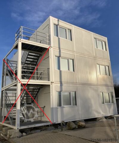 Wohncontainer Bürocontainer Container Container 75/ 150/ 225m²