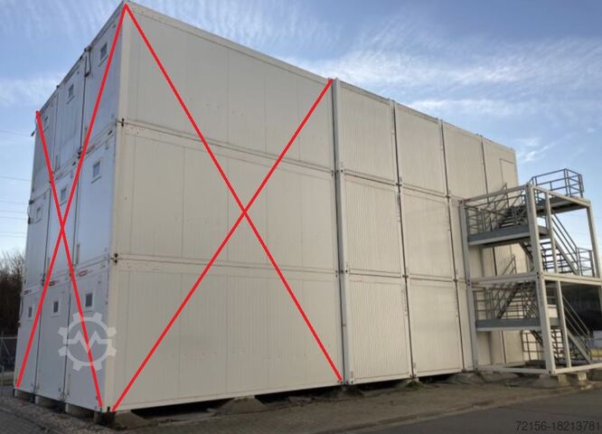 Wohncontainer Bürocontainer Container Container 75/ 150/ 225m²