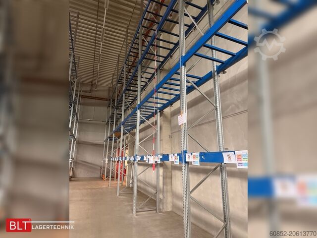 Scaffalatura industriale per carichi pesanti 33,6 lfm SSI Schäfer PR600 Palettenregal H:1150cm , 4000 kg Fachlast Hochregale