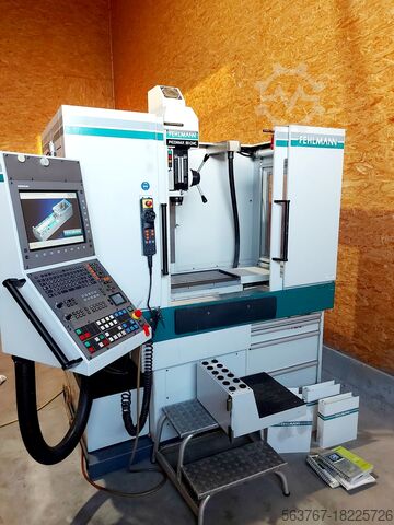 Centro di lavoro verticale FEHLMANN Picomax 55 CNC+60 Werkzeuge-2988h!