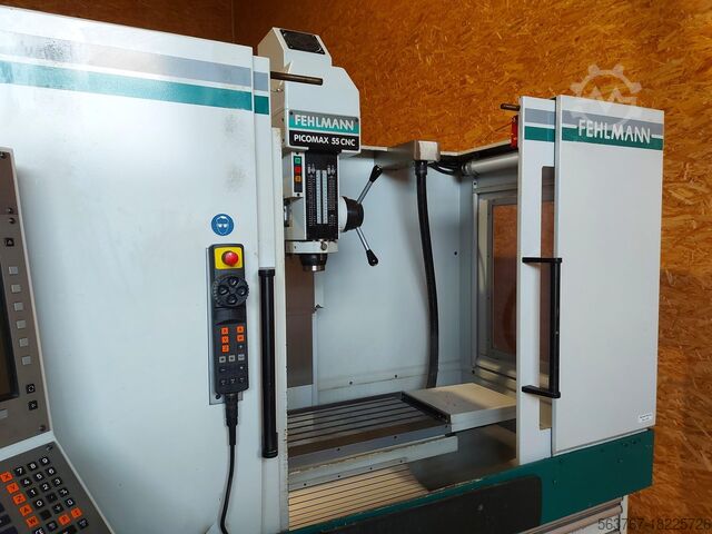 Centro di lavoro verticale FEHLMANN Picomax 55 CNC+60 Werkzeuge-2988h!