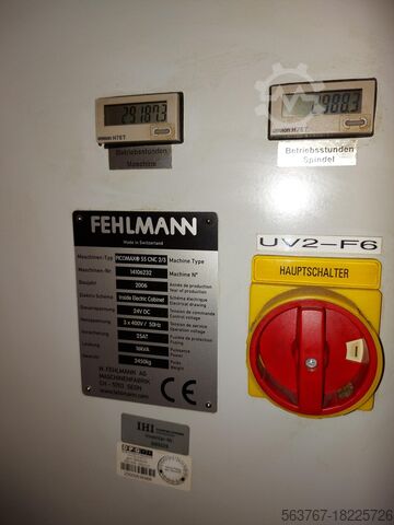 Centro di lavoro verticale FEHLMANN Picomax 55 CNC+60 Werkzeuge-2988h!