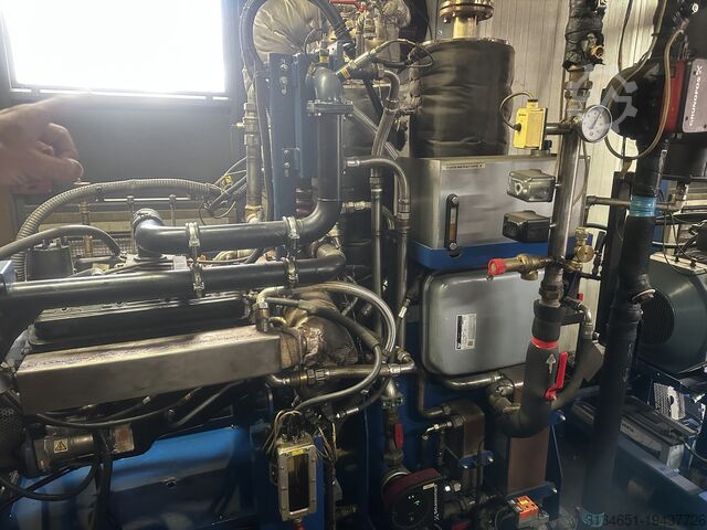 Central de cogeração a biomassa SPANNER Spanner wood power unit 45Kw